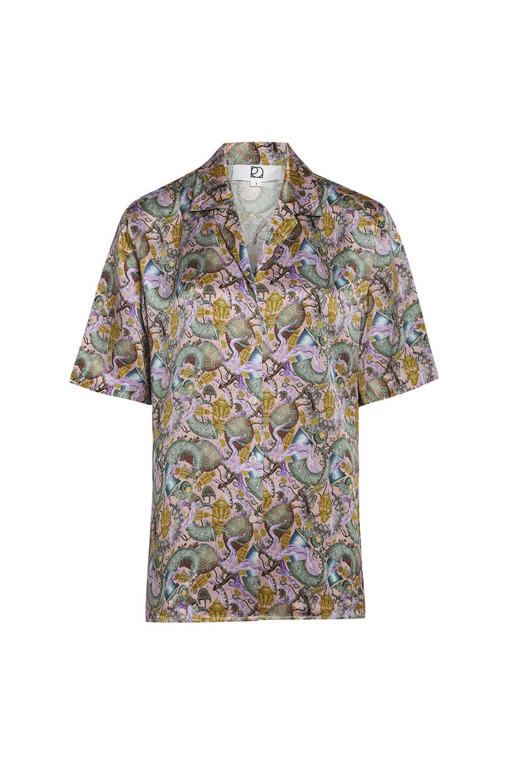 Unisex Neoteric Silk Satin Shirt