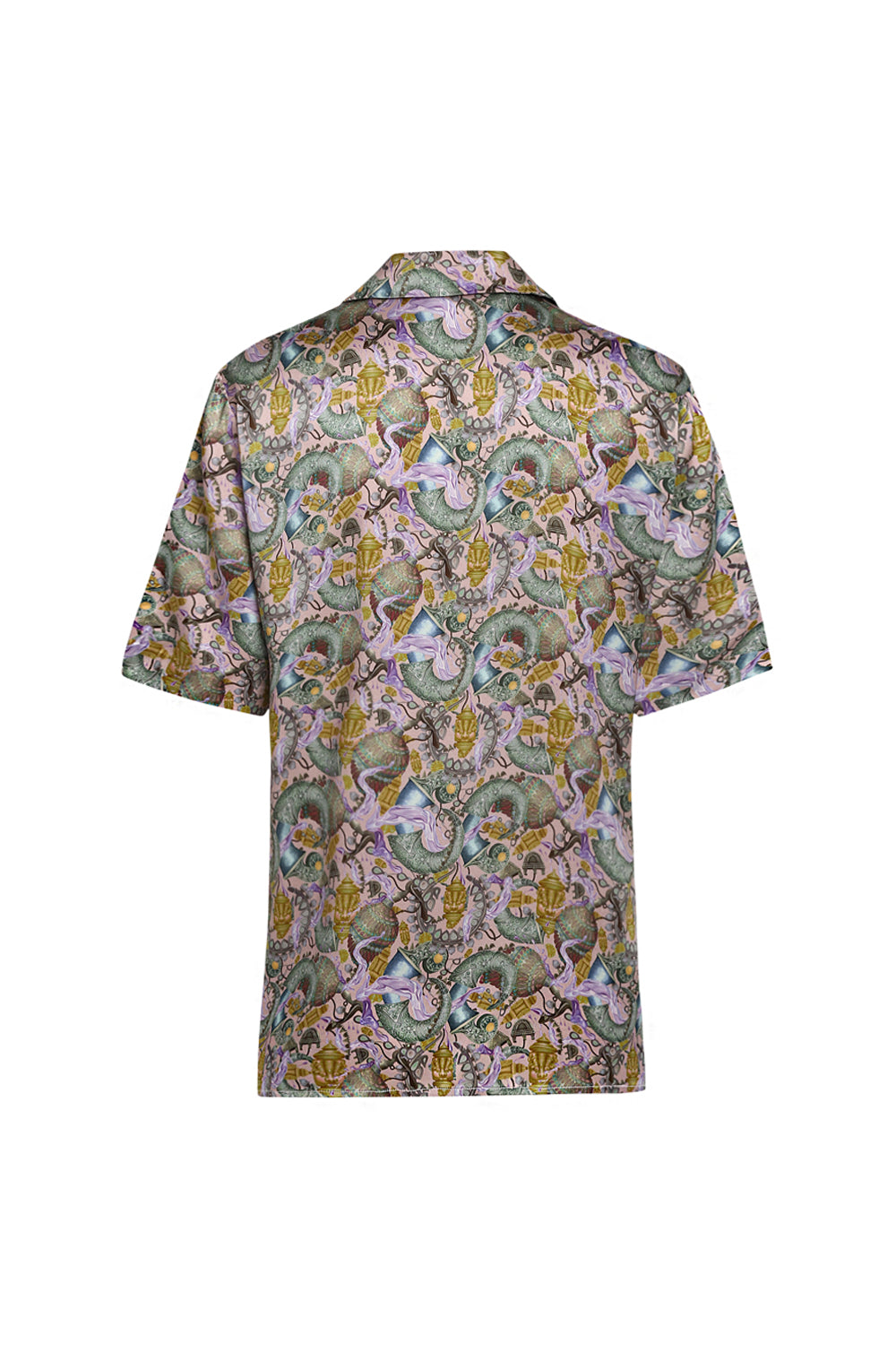 Unisex Neoteric Silk Satin Shirt