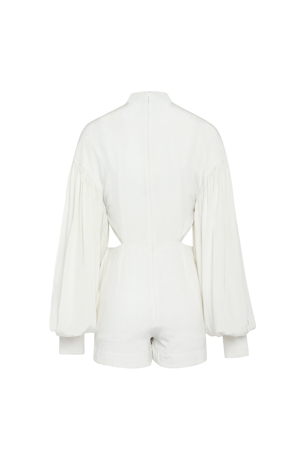 Hand Embroidered Silk Crêpe Playsuit
